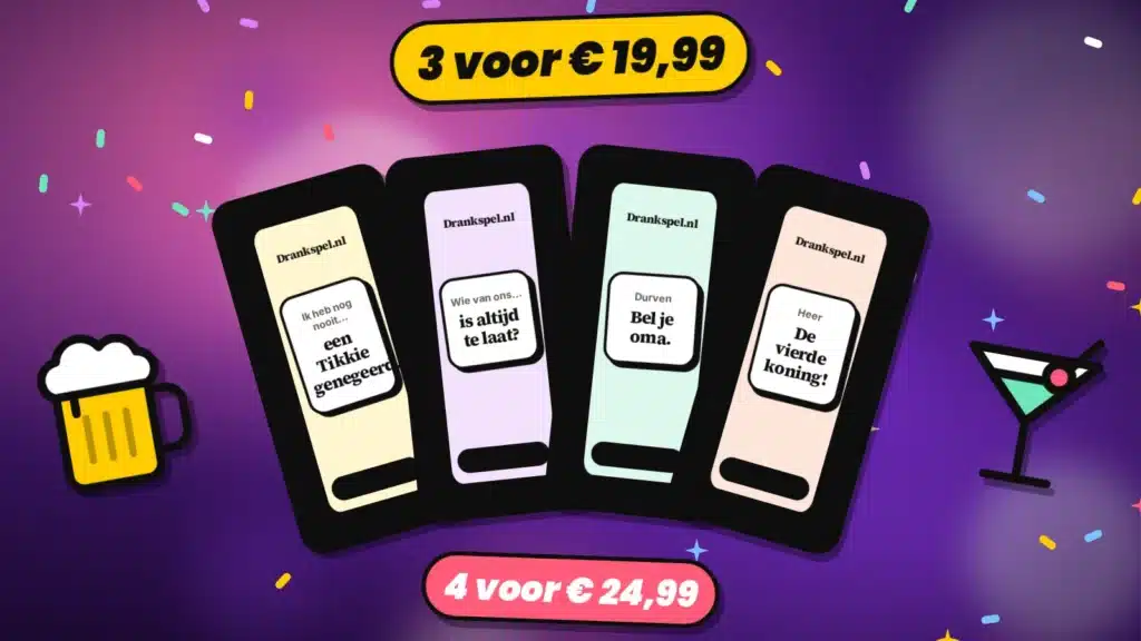 Combideal van drankspellen