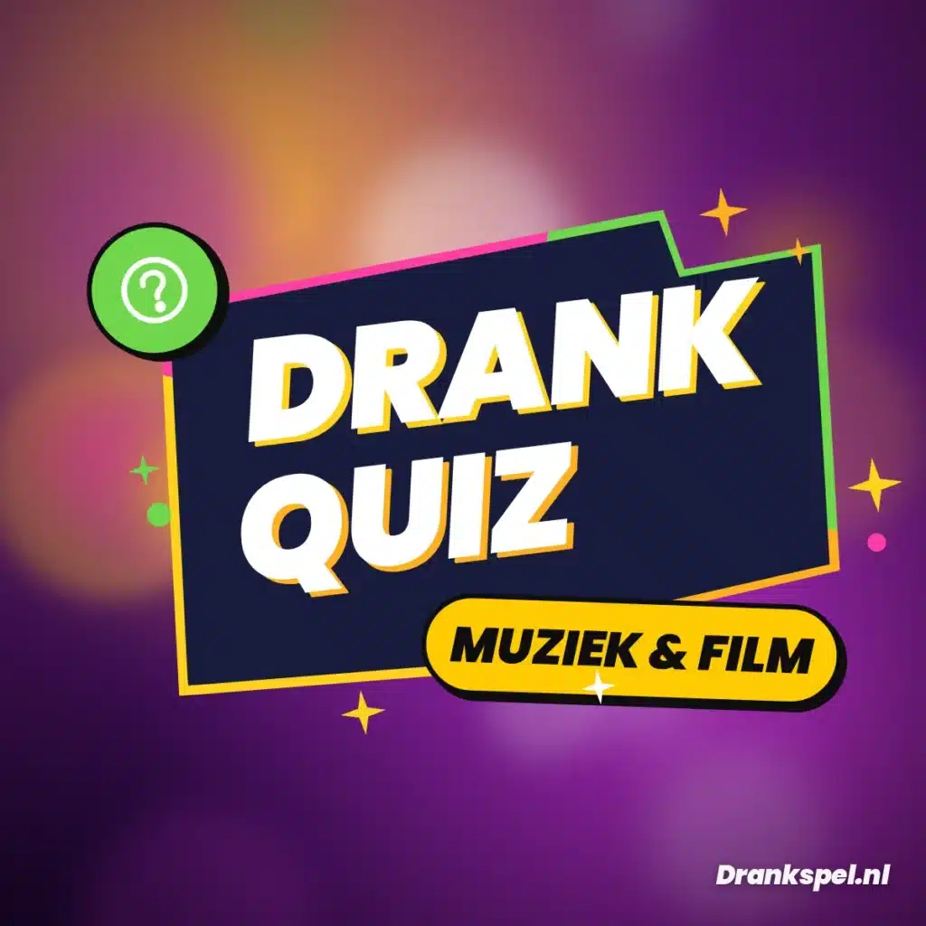 Drankquiz: Muziek en film drankspel