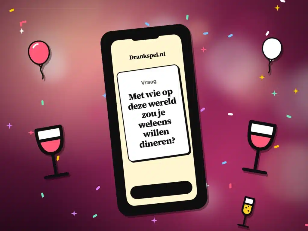 Twee mensen spelen samen een drankspel op de bank