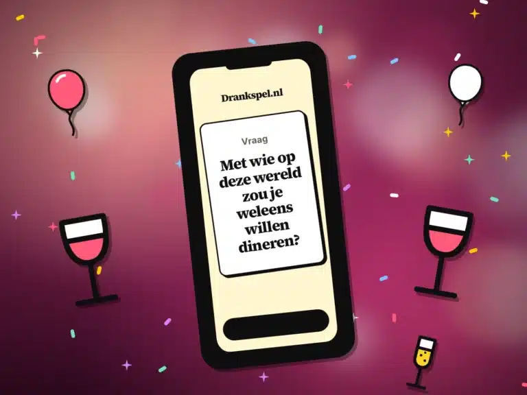 Twee mensen spelen samen een drankspel op de bank
