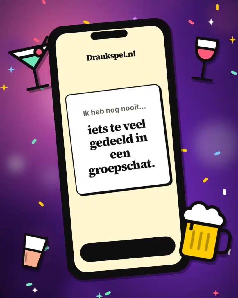 Drankspel spelen op je telefoon