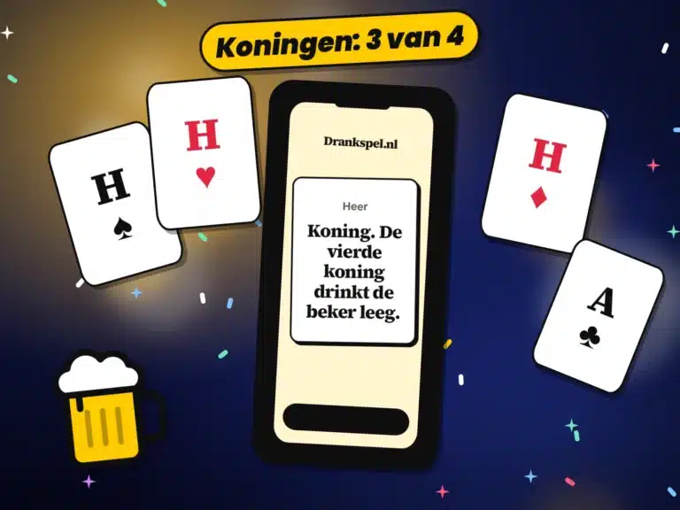 Kingsen spelen met vrienden