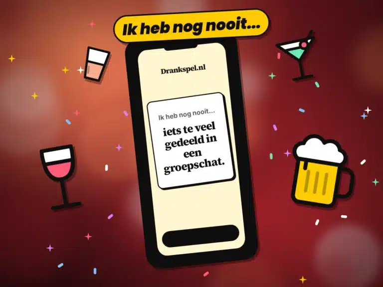 Vrienden spelen Never have I ever als drankspel
